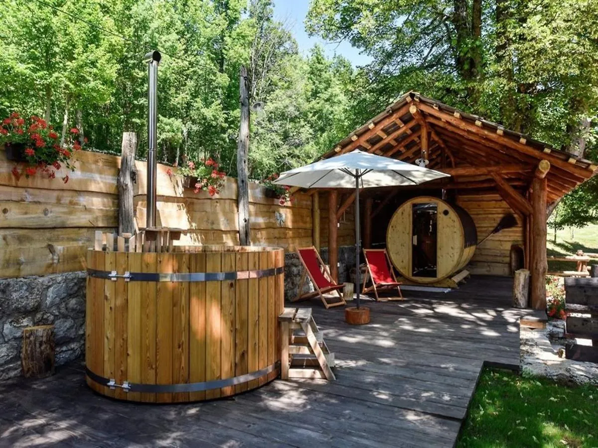 Willa Pleasant Chalet In Bruvno With Private Pool